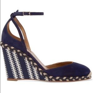 NIB Aquzzura Cape Town Wedge Espadrille